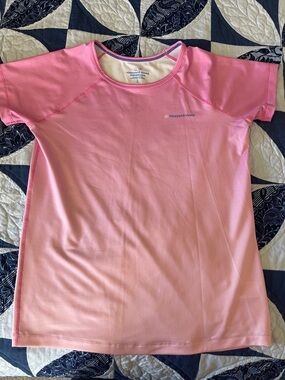 Vineyard Vines Pink Short-Sleeve Performance Top